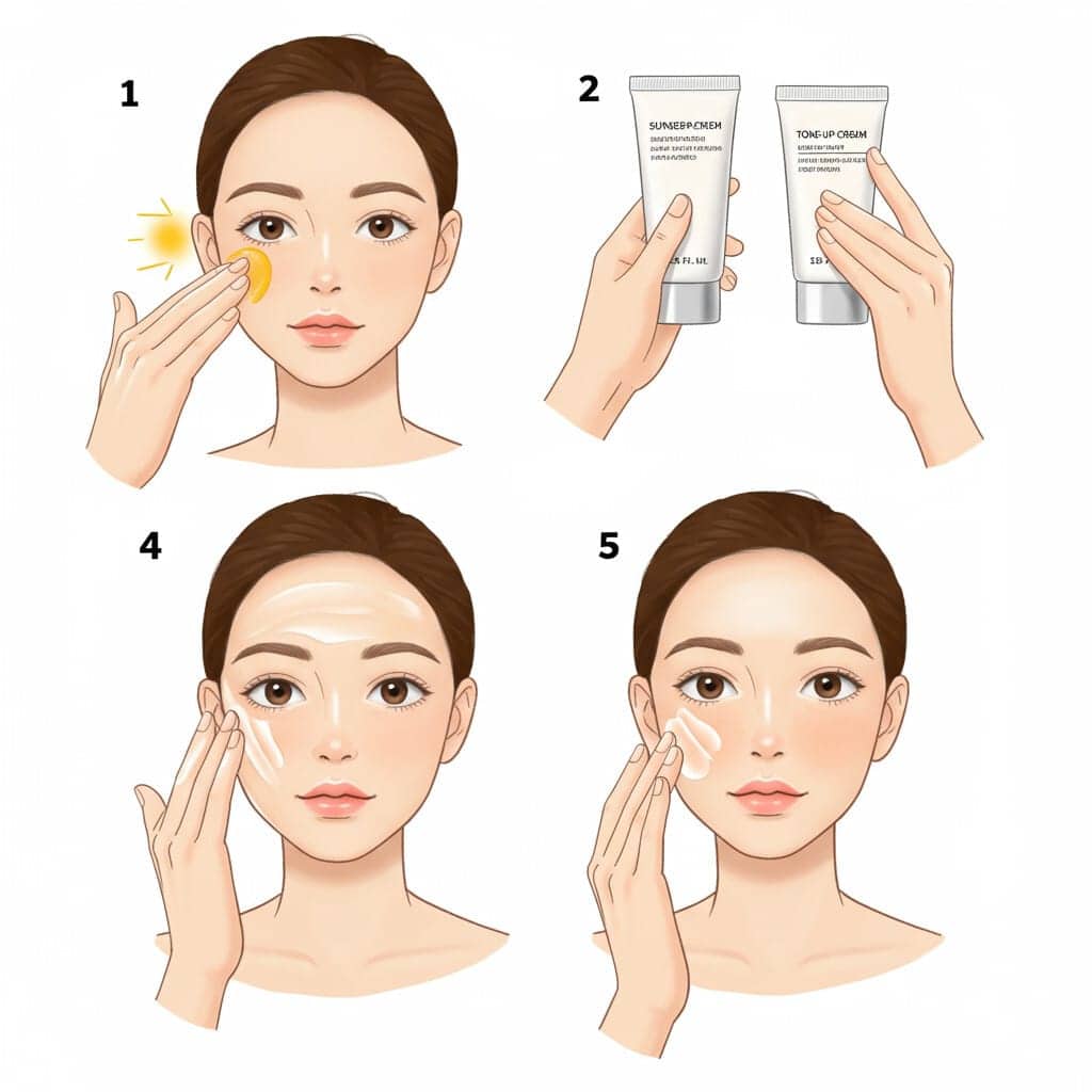 Sunscreen vs. Tone-Up Cream