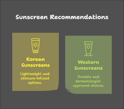Korean vs. Western Sunscreens